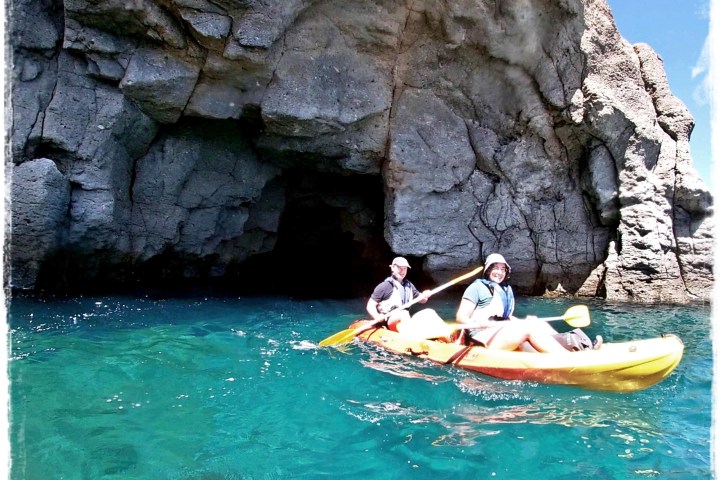 group of people kayaking