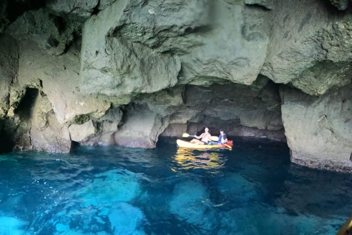 a large pool of water