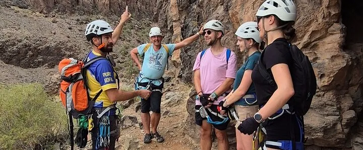 Climbing in Gran Canaria Via Ferrata